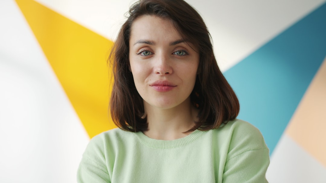 Confident woman portrait