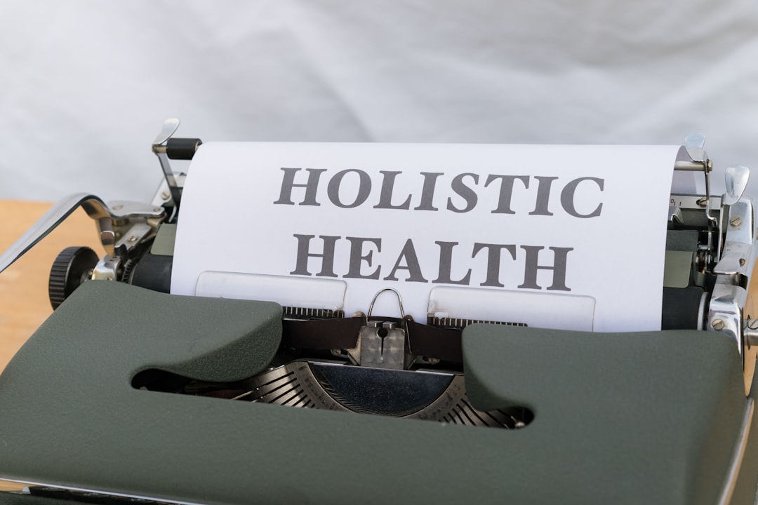 Holistic health typewriter